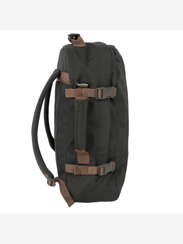 CabinZero Brauner und schwarzer CabinZero Classic Sand Rucksack (36L)