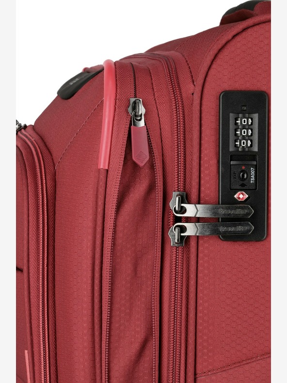Travelite Travelite Skaii 4w S,M,L - Rot