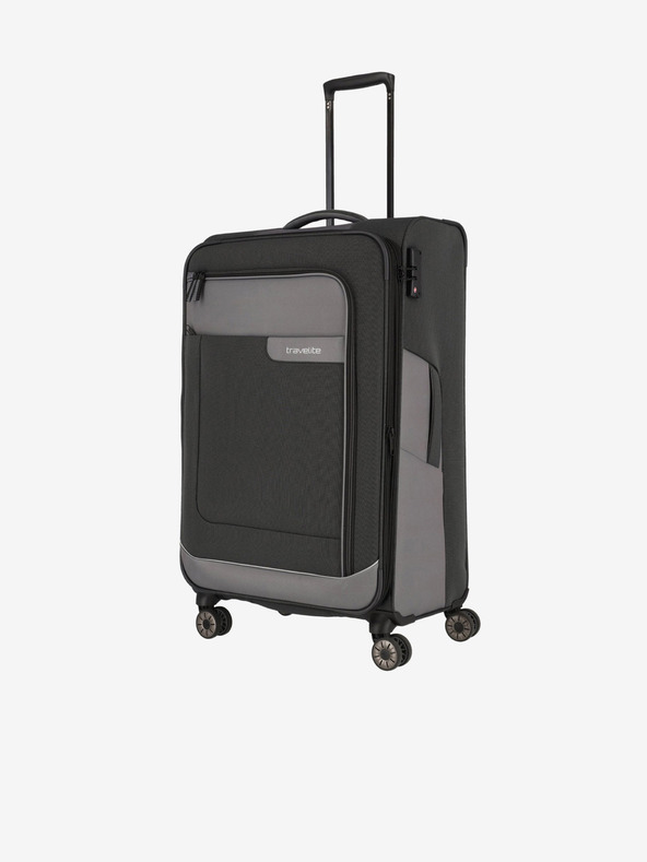 Travelite Dunkelgraue Travelite Viia 4w Reisetasche L