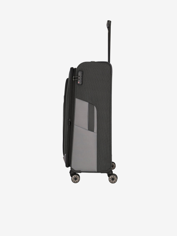 Travelite Dunkelgraue Travelite Viia 4w Reisetasche L