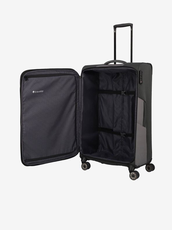 Travelite Dunkelgraue Travelite Viia 4w Reisetasche L