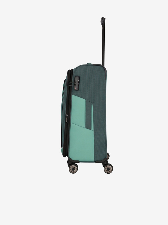 Travelite Grüner Travelite Viia 4w M Koffer