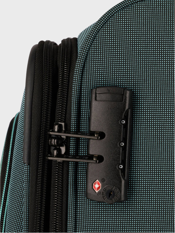Travelite Grüner Travelite Viia 4w M Koffer