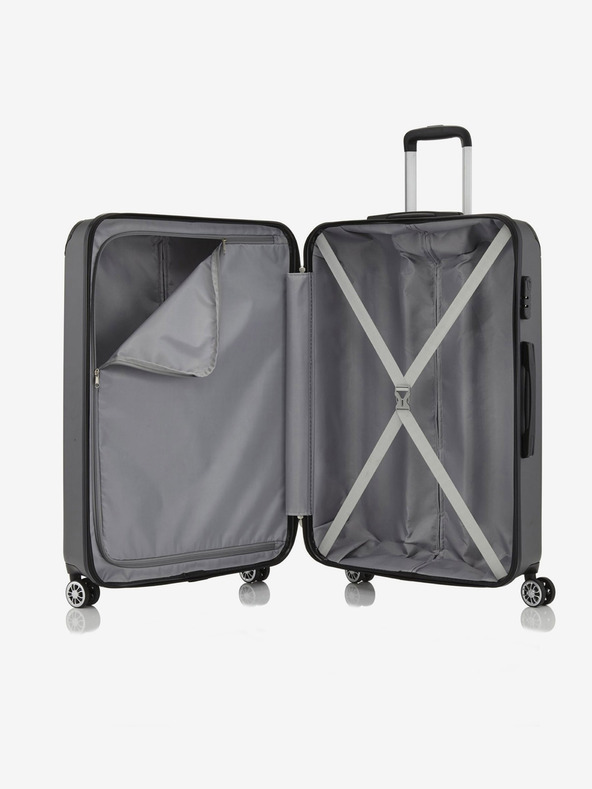 Travelite Grüner Travelite City 4w L Grüner Reisekoffer