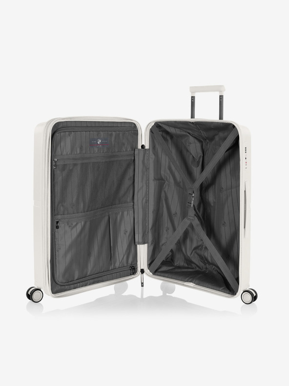 Heys Set aus drei weißen Heys Airlite Reisekoffern S,M,L