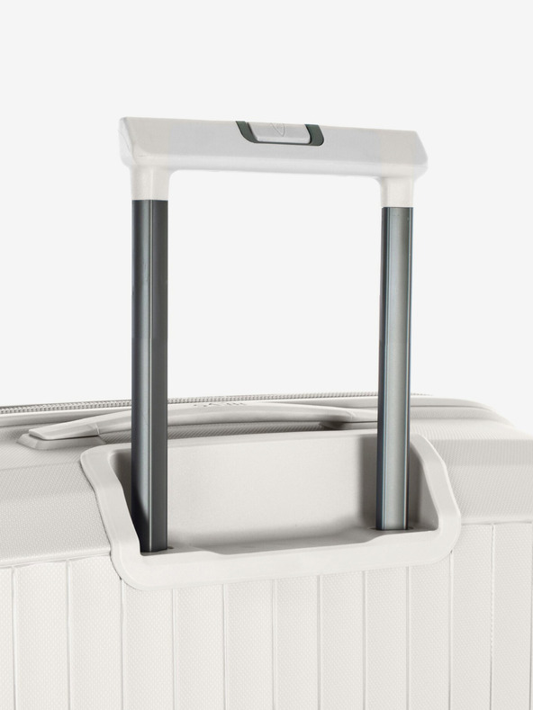 Heys Set aus drei weißen Heys Airlite Reisekoffern S,M,L