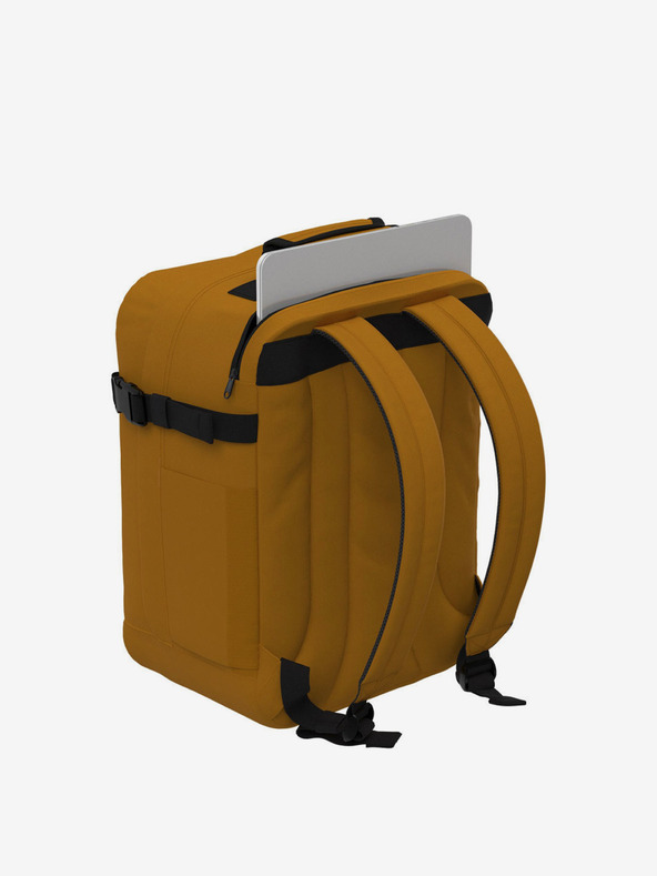 CabinZero Senfgelber Unisex-Rucksack CabinZero Classic Tech (28L)
