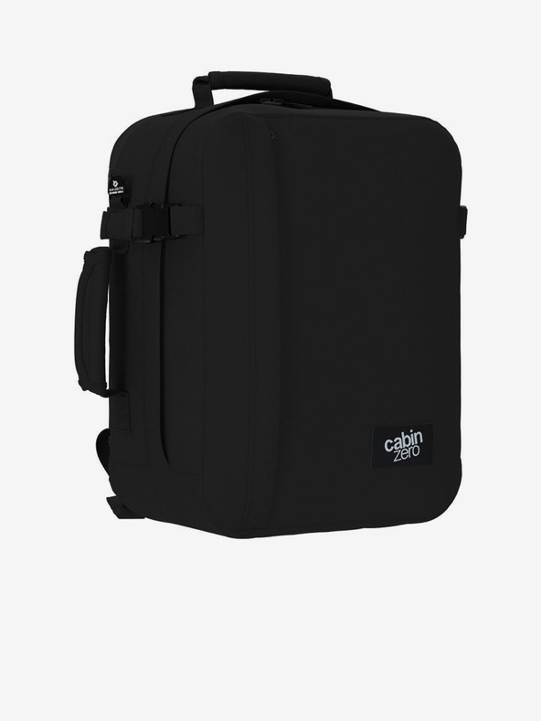 CabinZero Schwarzer Unisex-Rucksack CabinZero Classic Tech (28L)