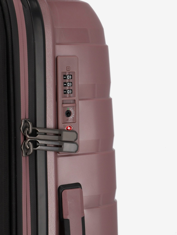 Travelite Set aus drei Travelite Air Base S,M,L rosa Reisekoffer