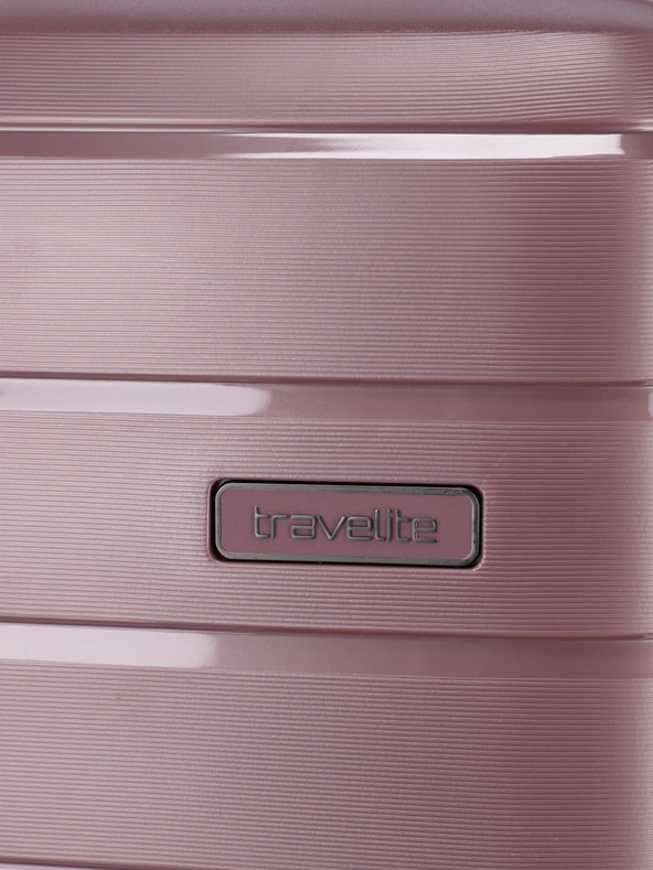 Travelite Set aus drei Travelite Air Base S,M,L rosa Reisekoffer
