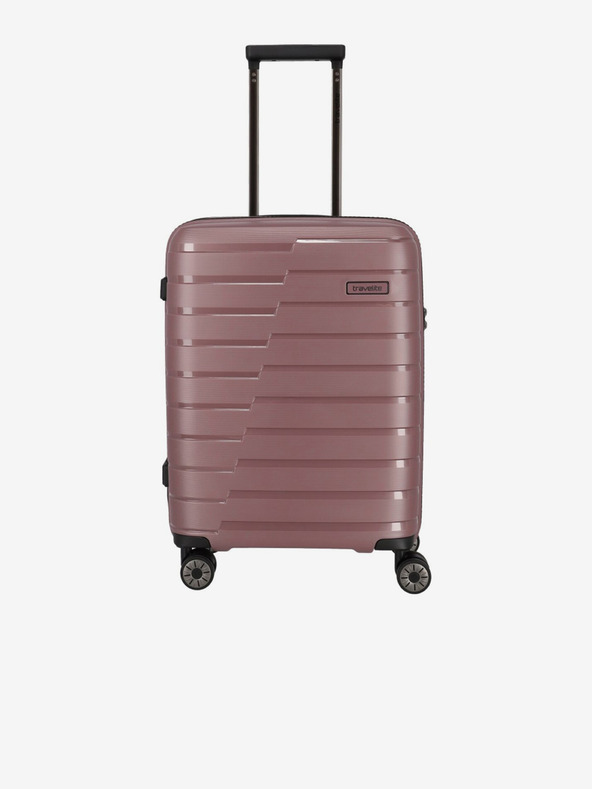 Travelite Set aus drei Travelite Air Base S,M,L rosa Reisekoffer