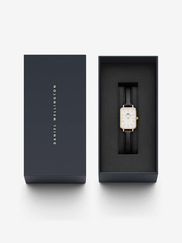 Daniel Wellington Schwarze Damenuhr Daniel Wellington Quadro
