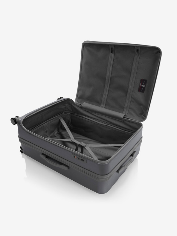 Heys Dunkelgraue Heys EZ Fashion L Charcoal Reisetasche