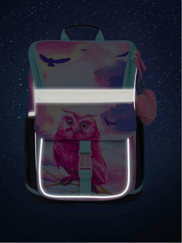 BAAGL  Rosa Schulranzen Zippy Baagl Owl