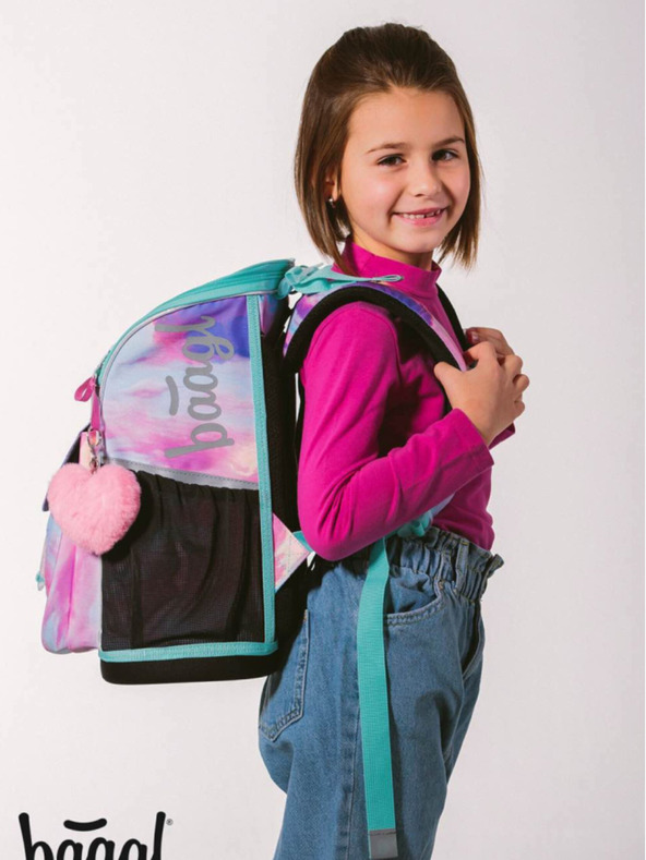 BAAGL  Rosa Schulranzen Zippy Baagl Owl