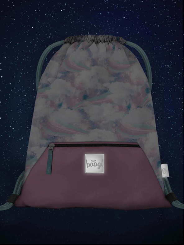 BAAGL  Blauer Beutel mit Tasche Baagl Nebe