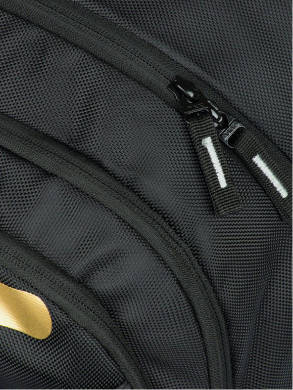 BAAGL  Schwarzes Schulset - Rucksack, Mäppchen und Tasche Baagl Skate Gold