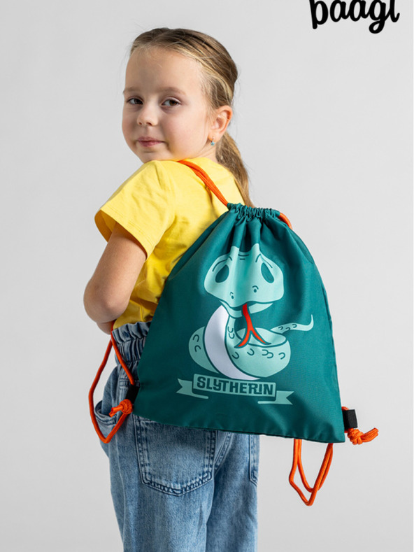 BAAGL  Grüne Vorschultasche Baagl Harry Potter Slytherin