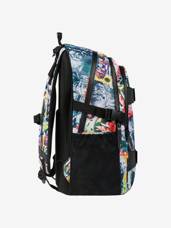 BAAGL  Schwarzer Schulrucksack Baagl Skate Batman Comics