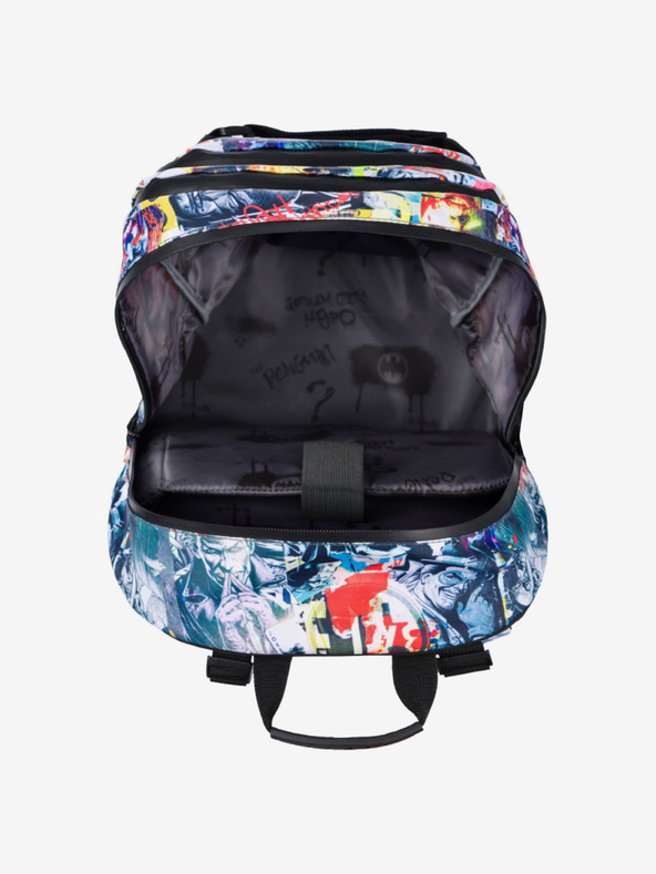 BAAGL  Schwarzer Schulrucksack Baagl Skate Batman Comics