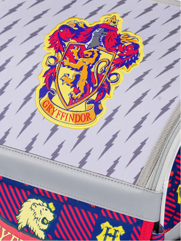 BAAGL  Rot-blaues Schulset - Aktentasche, Federmäppchen, Tasche Baagl Zippy Harry Potter Gryffindor