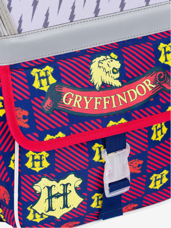BAAGL  Rot-blaues Schulset - Aktentasche, Federmäppchen, Tasche Baagl Zippy Harry Potter Gryffindor