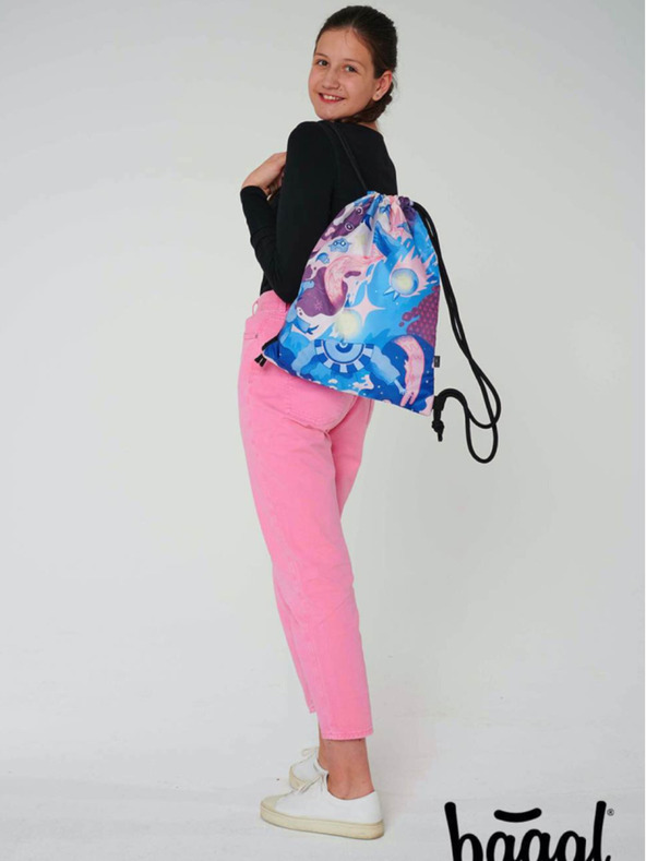 BAAGL  Blaue Tasche Baagl eARTh - Stadt Dschungel von Mára Čmára