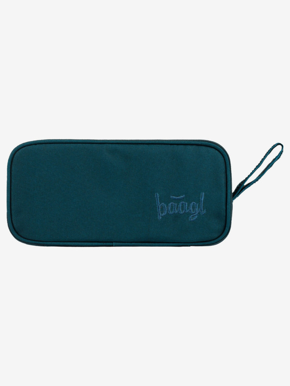 BAAGL  Blaues Schüler-Federmäppchen etue Baagl Petrol