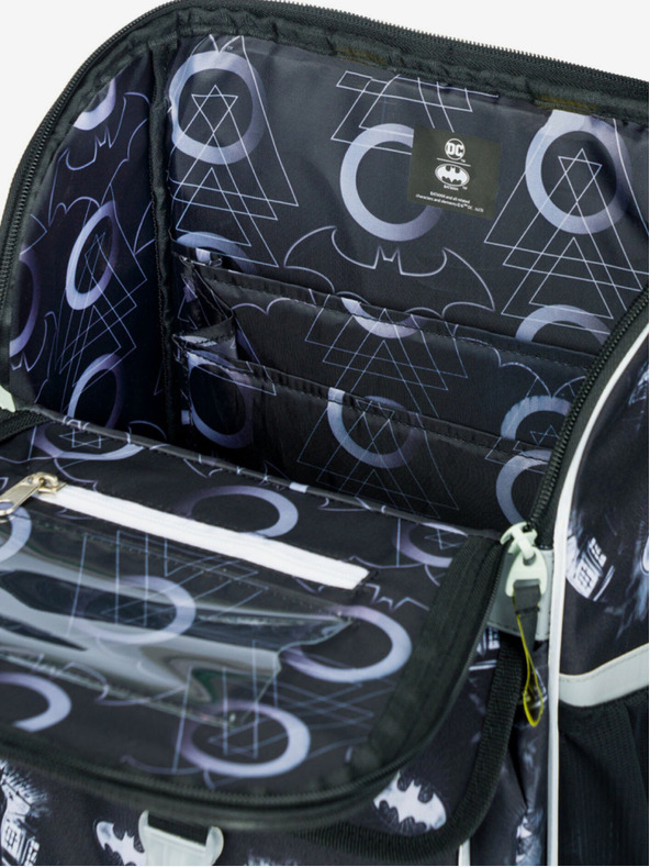BAAGL  Schwarzer Schulranzen Zippy Baagl Batman Darky City