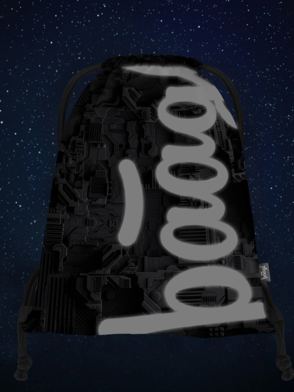 BAAGL  Graue Baagl Technic Tasche