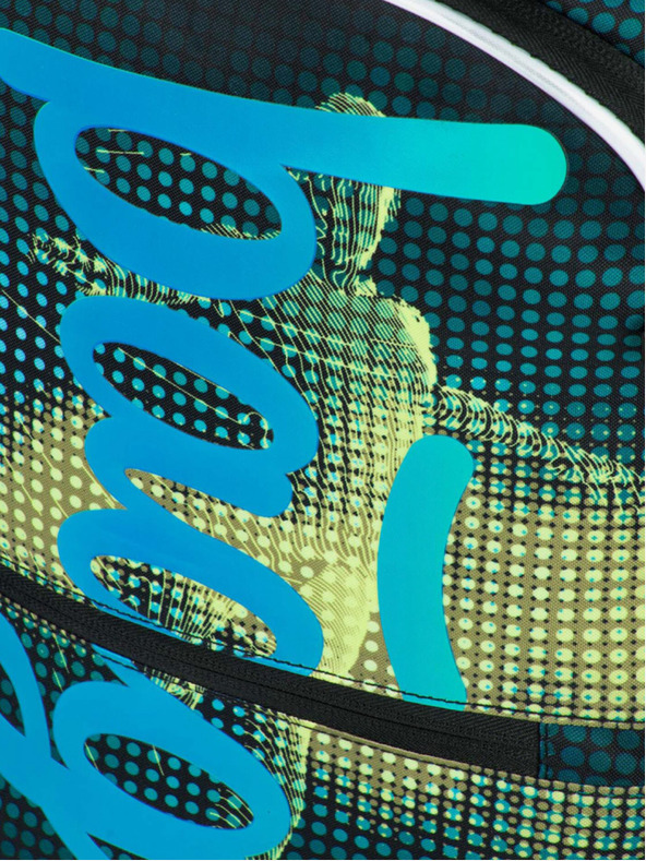 BAAGL  Grüner Schulrucksack Baagl Core Football Player