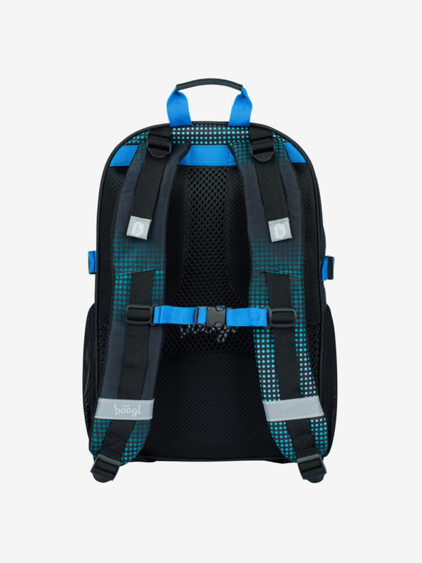 BAAGL  Grüner Schulrucksack Baagl Core Football Player