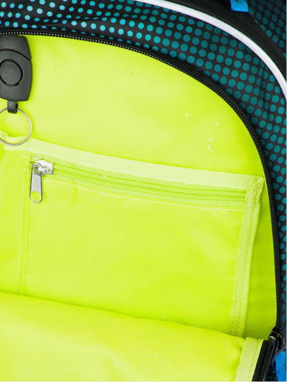 BAAGL  Grüner Schulrucksack Baagl Core Football Player