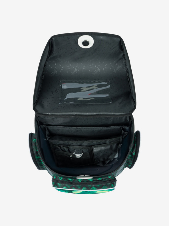 BAAGL  Grünes Schulset Ergo - Aktentasche, Federmäppchen, Tasche Baagl Dragon