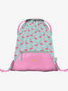 BAAGL  Rosa Schulset Zippy - Aktentasche, Federmäppchen, Tasche Baagl Flamingo