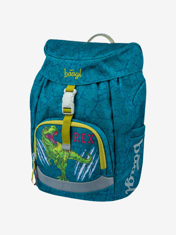BAAGL  Grüner Schulrucksack Airy Baagl T-Rex