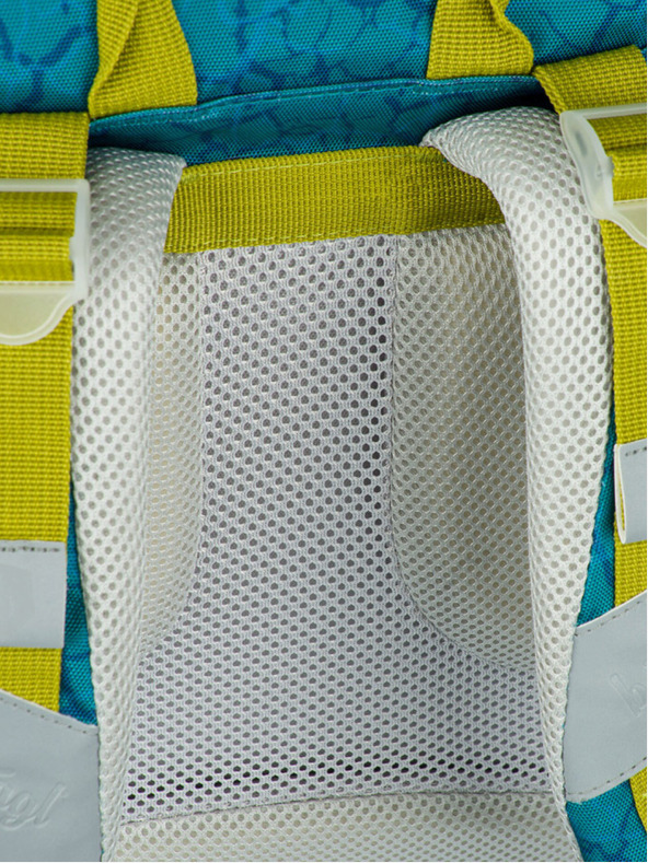BAAGL  Grüner Schulrucksack Airy Baagl T-Rex