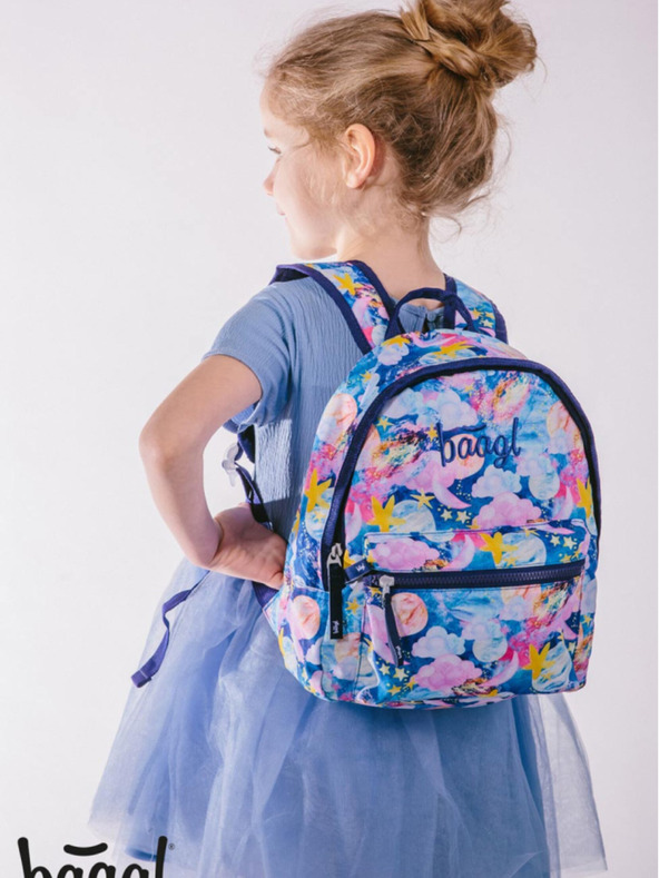 BAAGL  Blauer Baagl Stars Vorschulrucksack