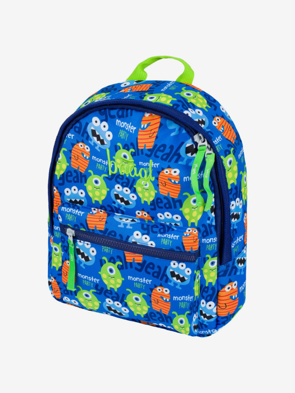 BAAGL  Blauer Vorschulrucksack Baagl Monsters