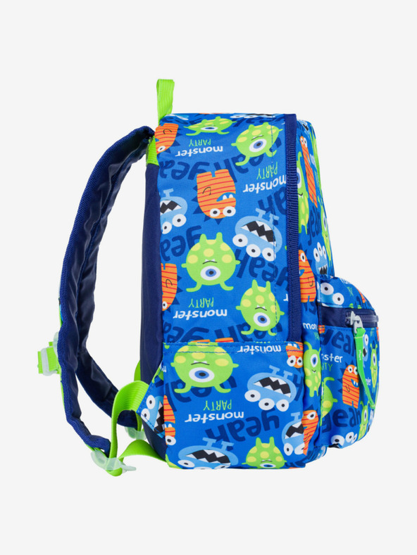 BAAGL  Blauer Vorschulrucksack Baagl Monsters