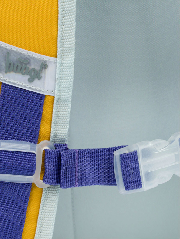 BAAGL  Gelber Vorschulrucksack Baagl Waschbär