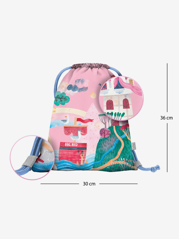 BAAGL  Rosa Vorschultasche Baagl Fairy Tale