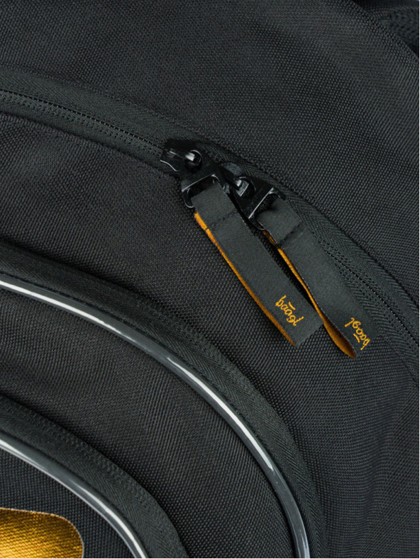 BAAGL  Schwarzes Schulset Core - Rucksack, Mäppchen, Tasche Baagl Metallic Bronze