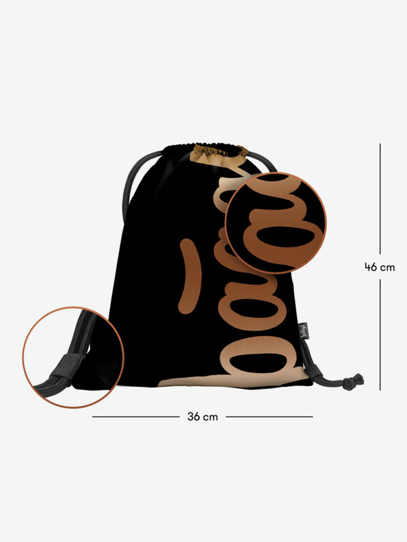 BAAGL  Baagl Metallic Bronze schwarze Tasche