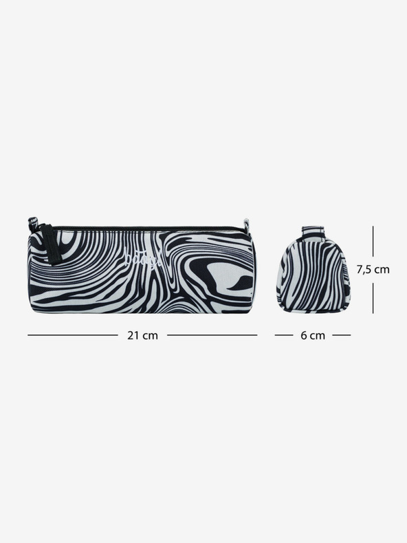 BAAGL  Schwarze Schülertasche Baagl Mixtur