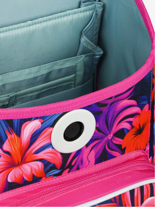 BAAGL  Rosa Schulranzen Ergo Baagl Flamingos