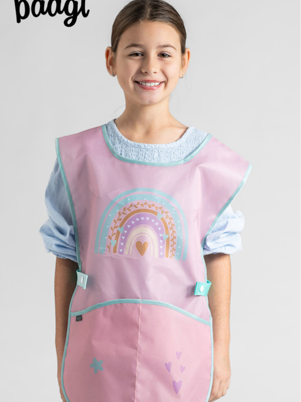BAAGL  Rosa Kinderschürze Baagl Rainbow