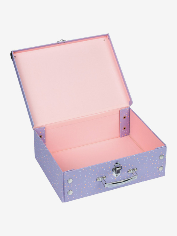 BAAGL  Lila Schulmappe mit Beschlägen Baagl Haustiere