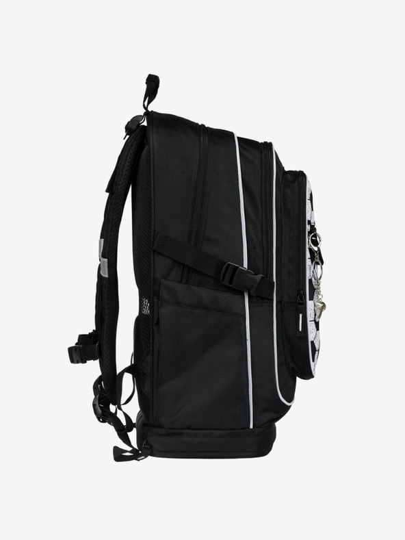 BAAGL  Schwarzer Schulrucksack Baagl Cubic Goal