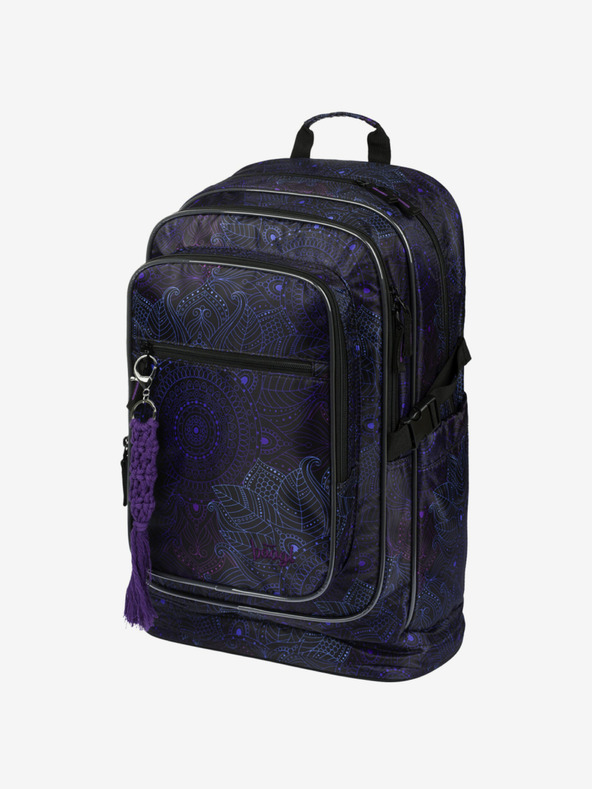 BAAGL  Schwarzer Schulrucksack Baagl Cubic Zen